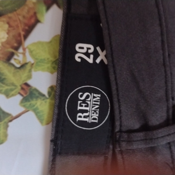 RES denim trashqueen low rise skinny black jeans size 29 - Picture 3 of 5